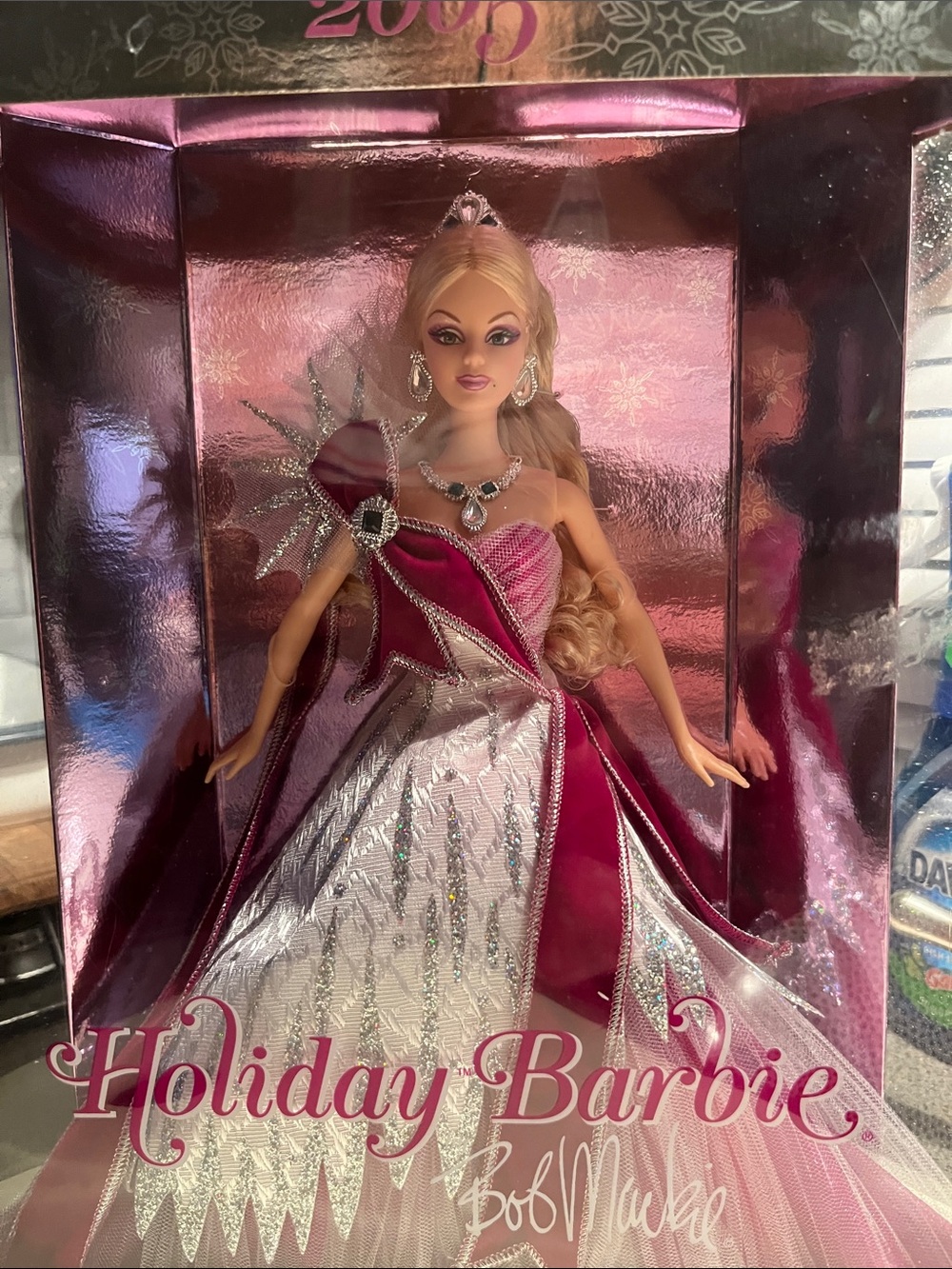 2005 Barbie Holiday Barbie by Bob Mackie
